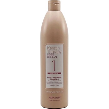 ALFAPARF Milano Lisse Design Keratin Therapy Deep Cleansing Shampoo 500 ml