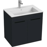 Jika Cube - Шкафче с умивалник 65x43x61 см, матов антрацит H4536011763521 (H4536011763521)
