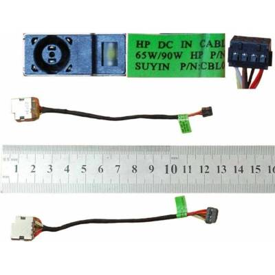 Emeru Napájací konektor DC HP 15-D 240 G2 250 G2 747116-001 With Cable 8 Pin