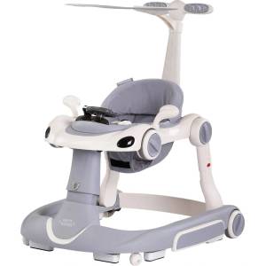Chipolino Детска проходилка 5 в 1 Chipolino - Happy Walker, сива (PRHW02501GY) - ozone Проходилка