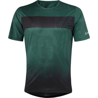 Löffler Мъжка фланелка с къс ръкав за колоездене Löffler MTB T-Shirt Raider Cycling jersey - Forest - размер 52 (EU) (056-3935-0214)