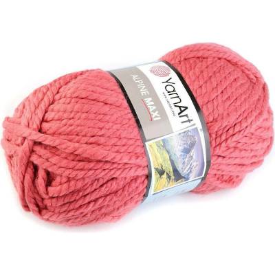 Pletací příze Alpine maxi 250 g Varianta: 10 (672) korálová světlá, Balení: 1 ks 42067/79021/190036