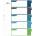 DURABLE Регистър DURABLE plastic A/4 maxi 1-5 цвят 679327 (679327)