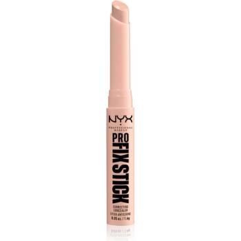 NYX Cosmetics Pro Fix Stick коректор за уеднаквяване цвета на кожата цвят 0.2 Pink 1, 6 гр