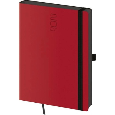 Memory A5 Týždenný 2027 červený