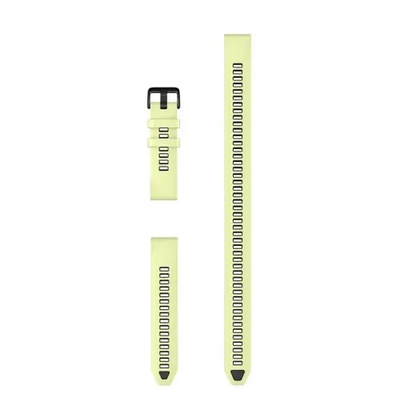 Garmin QuickFit® 20 силиконова каишки - Citron (комплект за гмуркане от 3 части) 010-14411-00 (010-14411-00)