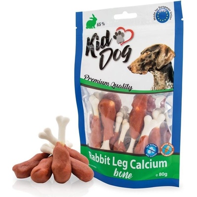 Kid Dog králičí maso na kostičce s vápníkem 80 g