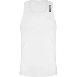 CEP Мъжки потник с широка презрамка CEP Pro Run Ultralight Tank Top - White - размер XXL (216-5084-0215)