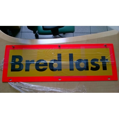 Tabulka Bred last 900x300x2mm skládací