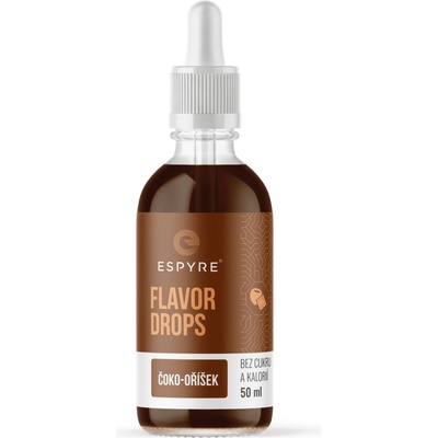 Espyre Flavor Drops čokoláda/lieskový oriešok 50 ml