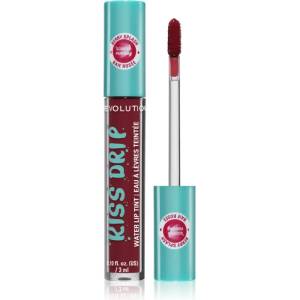 Revolution Beauty Kiss Drip Water Lip Tint дълготраен гланц за устни цвят Berry Splash 4ml