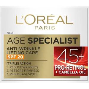 L'Oréal Age Specialist Anti-Wrinkle 45+ Дневен крем за лице SPF20 50 ml