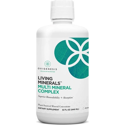 Oxigenesis Мултиминерален комплекс, 946 ml (76364 (PBO Living Minerals Multi Mineral Complex) OXY)
