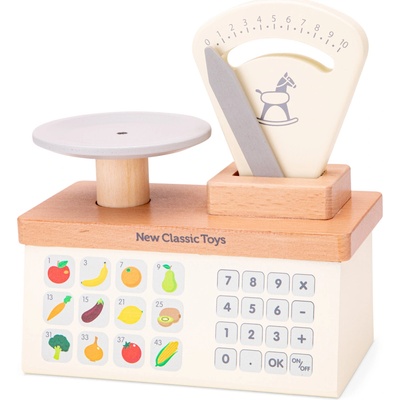 New Classic Toys Váhy krémové Váhy krémové