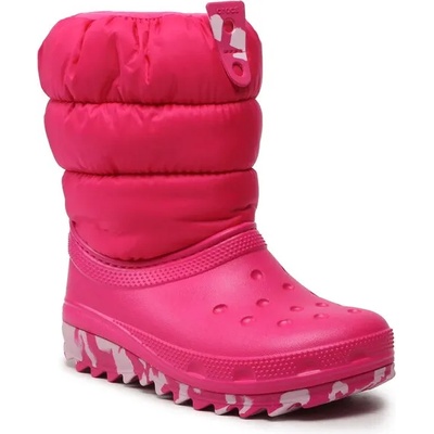 Crocs Апрески Crocs Classic Neo Puff Boot K 207684 Candy Pink (Classic Neo Puff Boot K 207684)