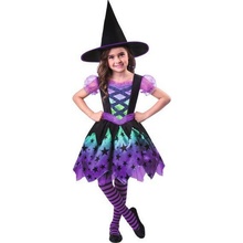 Čarodejnica fialový Halloween