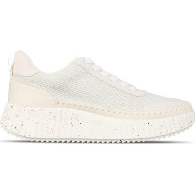 Jack Wills Кецове на платформа Jack Wills Women's Wedge Trainers - Cream
