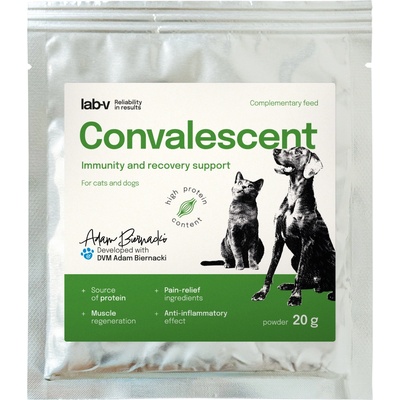 Lab-v Convalescent - диетична храна за кучета и котки, 20 г