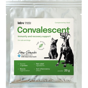 Lab-v Convalescent - диетична храна за кучета и котки, 20 г