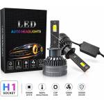  Комплект led крушки h1 - 12v-24v 60w 6500lm 6000k canbus без грешки