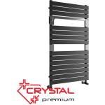 Crystal Водна лира за баня Crystal PREMIUM, 510 W, 952×550 mm, антрацит (Crystal PREMIUM)