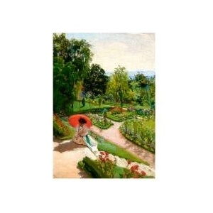 Castorland Red Umbrella 500-piece puzzle, Józef Mehoffer Art Collection B-54046