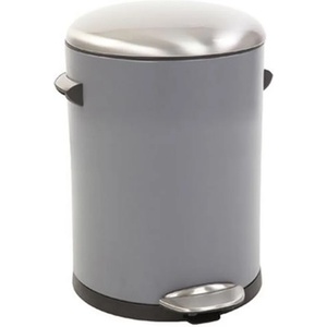 EKO 5 л. сив кош за отпадъци с педал ЕКО от серия belle deluxe (eko921705grey)