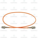 Conneu SC-SC дуплексна пач корда, мултимод OM2, 2 мм. , оранжева, Conneu (1.0 м) (CNFJ-SCSCOM2DOR2mm-1)