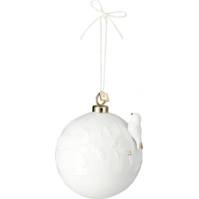 räder Porcelánová vianočná ozdoba Bird Ø 8,2 cm