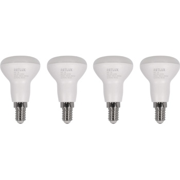 Retlux žárovka LED E14 6W R50 bílá teplá REL 29 4ks