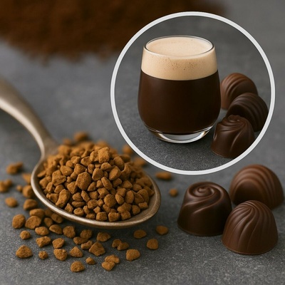Haniell Rozpustná káva Belgické pralinky 100 g