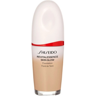 Shiseido Revitalessence Skin Glow Foundation lehký make-up s rozjasňujícím účinkem SPF30 Cashmere 30 ml