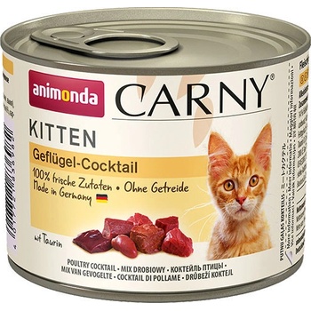 Animonda Carny Kitten hydinový kokteil 200 g