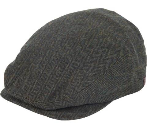 Barbour Barlow Flat Cap Olive