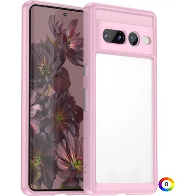 Google Pixel 7 Pro 5G Силиконов Калъф Transparent TPU и Протектор