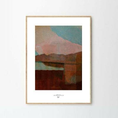 Moikka Plakát Lake Down the Valley by Johannes Geppert 30x40