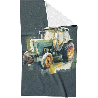 Takoy rýchloschnúci uterák 30 x 50 cm čarovný traktor
