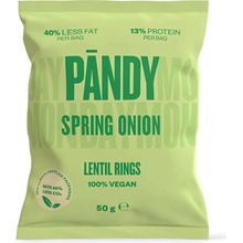 PÄNDY Čočkové chipsy Spring Onion 50 g