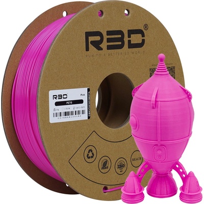 R3D PETG Pink - 1.75 mm / 1000 g (R3DC3009)