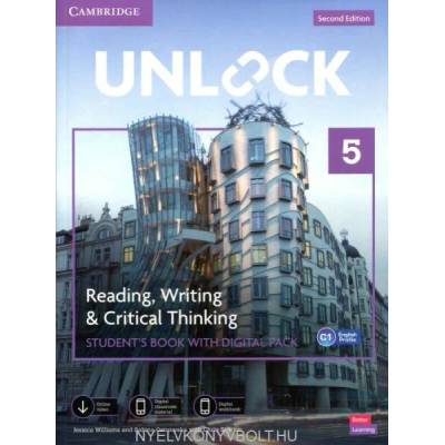 Unlock Level 5 Reading, Writing and Critical Thinking Student's Book with Digital Pack | Jessica Williams, Sabina Ostrowska