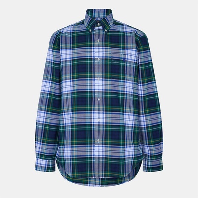Ralph Lauren Риза с дълъг ръкав Polo Ralph Lauren Men's Check Oxford Long Sleeve Shirt - Green/Blu Multi