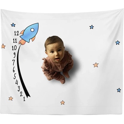 Sablio Milníková deka Raketa 100x100