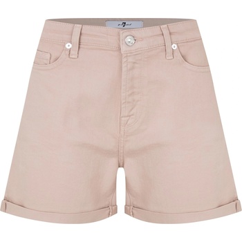 Image 1 of 7 For All Mankind Къси панталони 7 For All Mankind Women's Denim Shorts - Dusty Pink