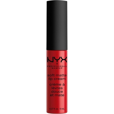 NYX Professional Makeup Soft Matte matná tekutá rtěnka 01 Amsterdam 8 ml