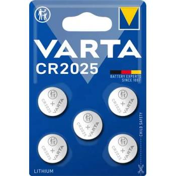 VARTA Батерия cr2025, 5 броя, varta 6025101415 (6025101415)