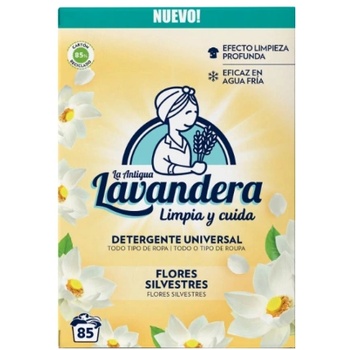 La Antigua Lavandera Прах за пране с диворастящи цветя лавандула 4.675 кг, 85 дози