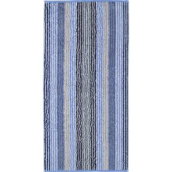 Cawö Кърпа Unique на райета 50 x 100 см сапфирена (944 50/100 11)