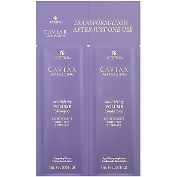 Alterna Haircare Caviar Multiplying Volume Комплект - Шампоан и Балсам за обем, 2 х 7 ml