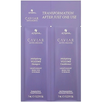 Alterna Haircare Caviar Multiplying Volume Комплект - Шампоан и Балсам за обем, 2 х 7 ml