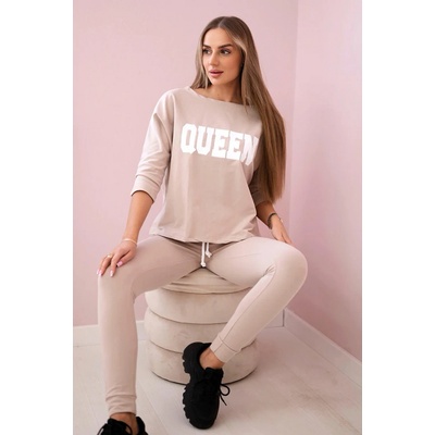 Fashionweek dámska športová tepláková súprava Queen K6697
